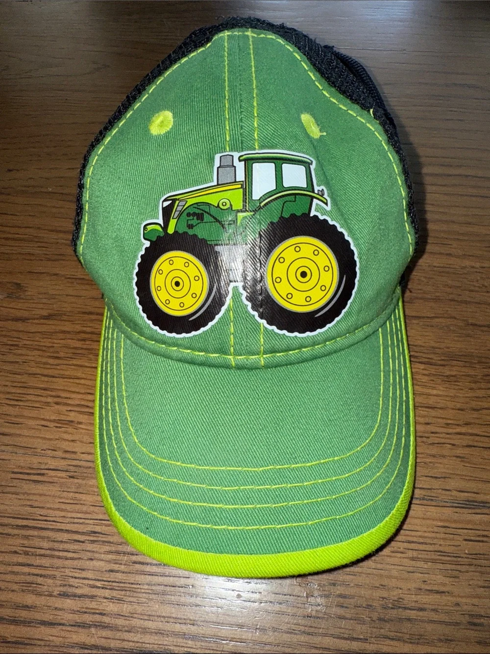 John Deere Tractor Kids Hat